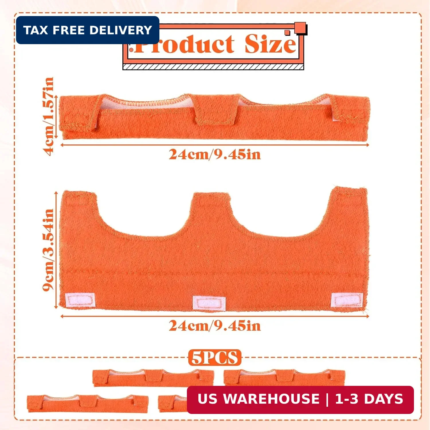 Safe Hard Hat Sweatband, 5 Pcs Cotton Hard Hat Liner Replacement Reusable Flame