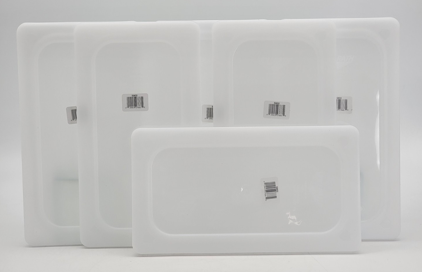 (6 Pack) Vollrath 52432 Super Pan V 1/3 Size Flexible Steam Table Hotel Pan Lid