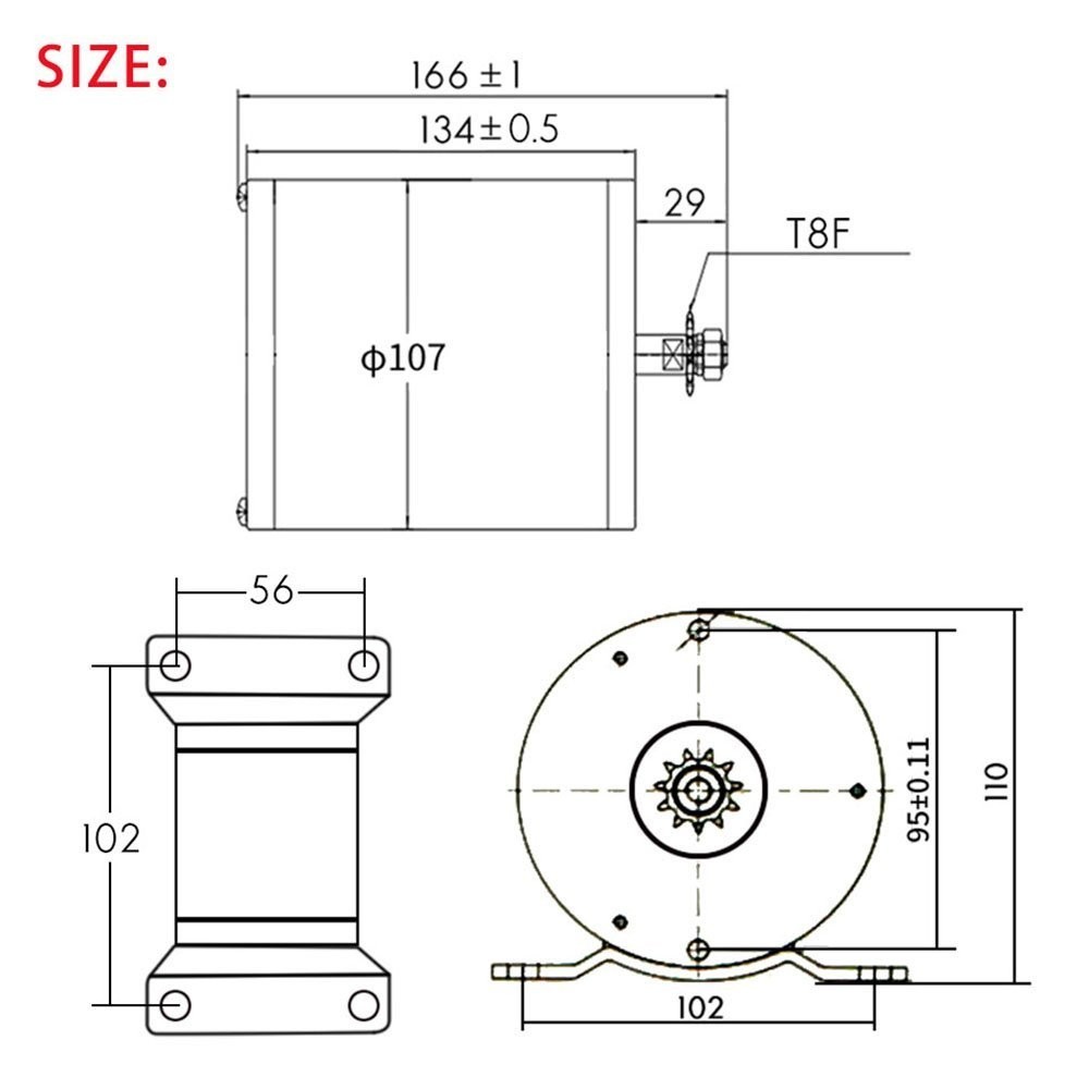 48V 2000W Scooter Motor Controller