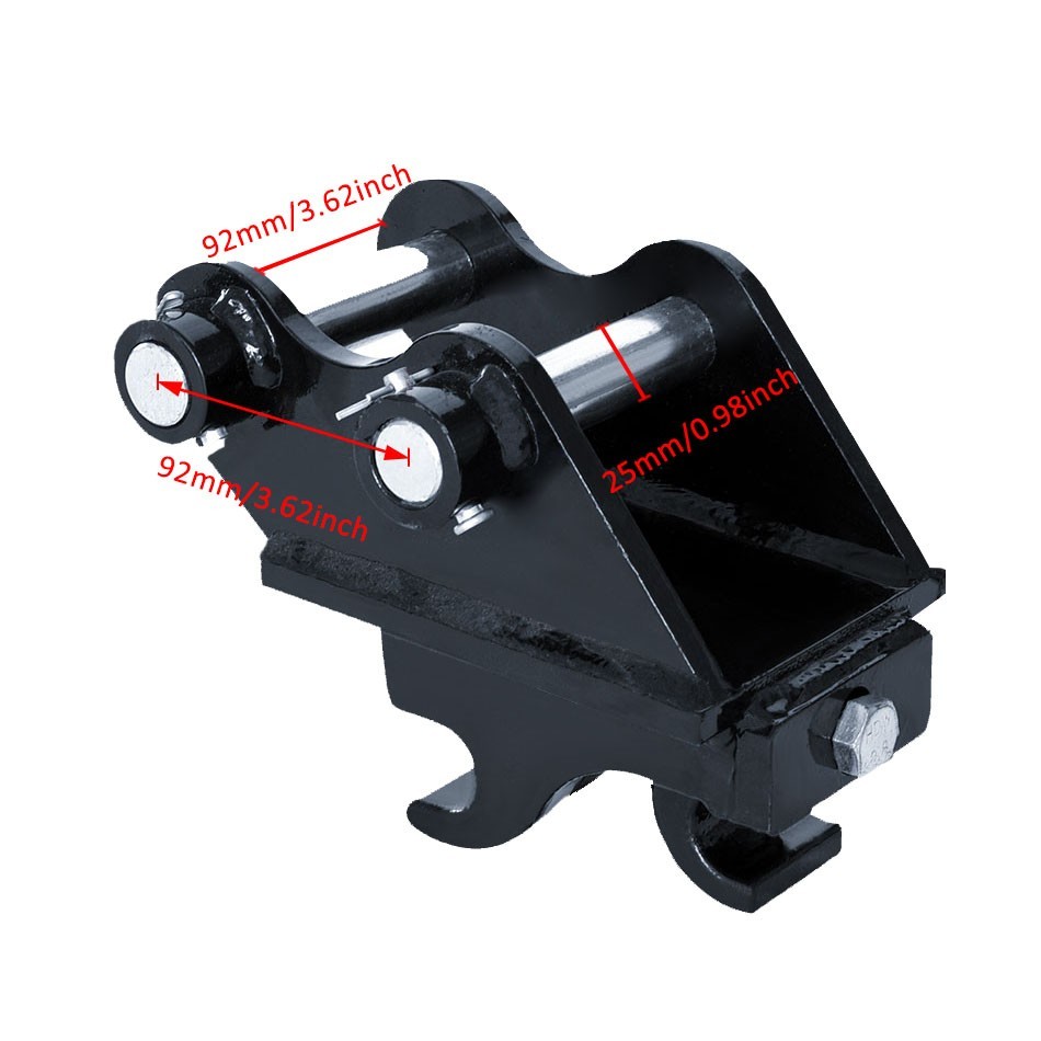 Quick Connect Hitch for 0.8-3T Mini Digger Mechanical Quick Change Coupler