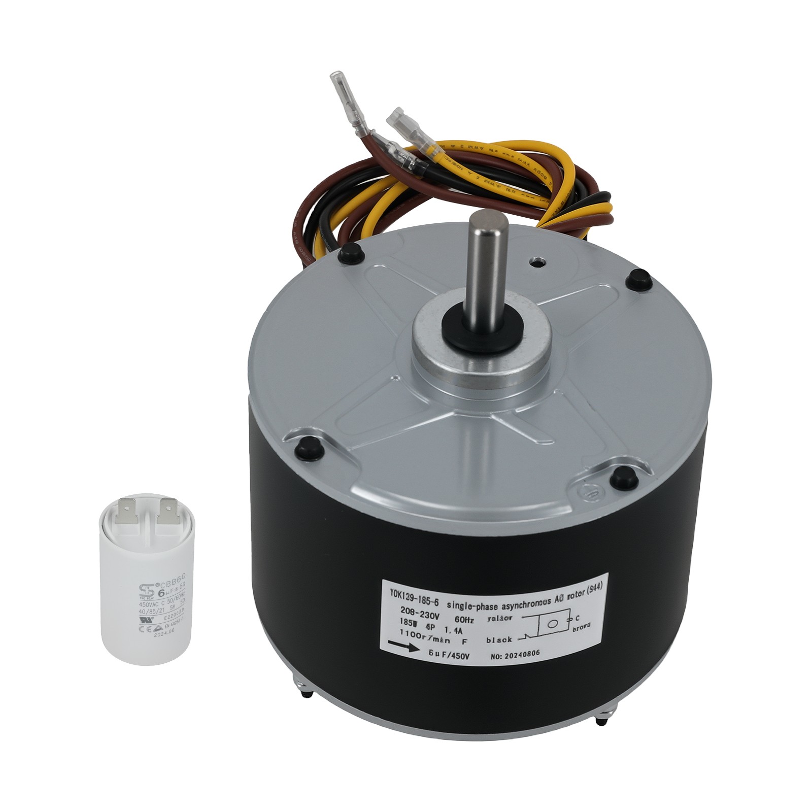 Fan Motor Condenser For Carrier HC39GE237, HC39GE237A 1.4 Amps 5KCP39EGS070S