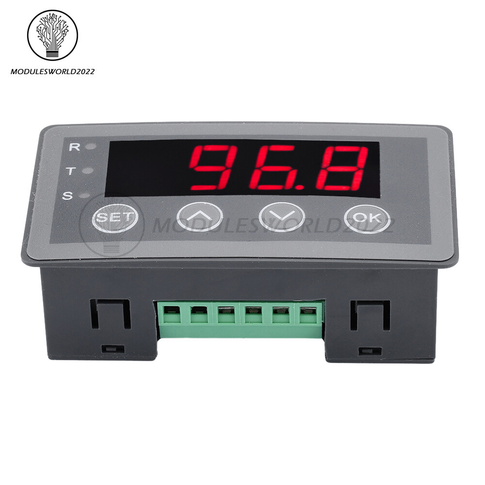 0-10V 0-20mA 2-10V 4-20mA 4-Wire Analog Input (Reception) Display Meter DC 8~25V