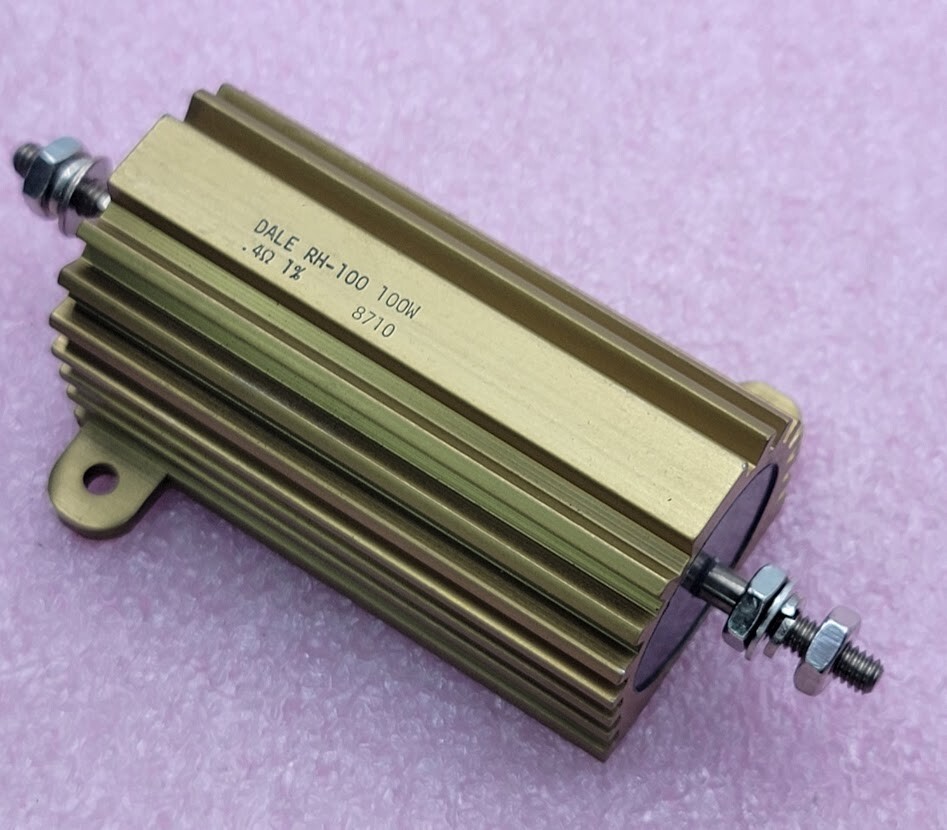 VISHAY – DALE – RH100-0.4R – RH100R4000 – Resistor, Power. 0.4 Ohm 100W. New