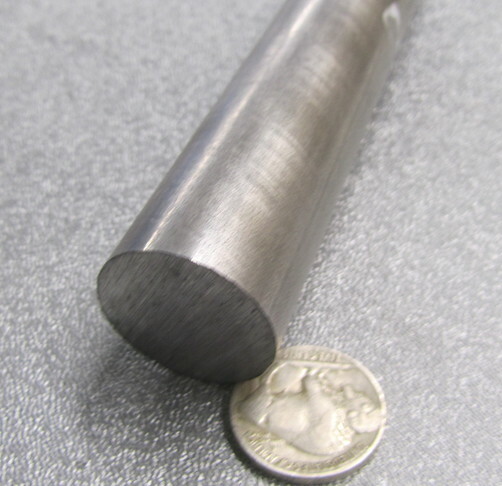 12L14 Steel Unpolished Rod Round Bar, 1.00″ Dia x 4 Foot Length