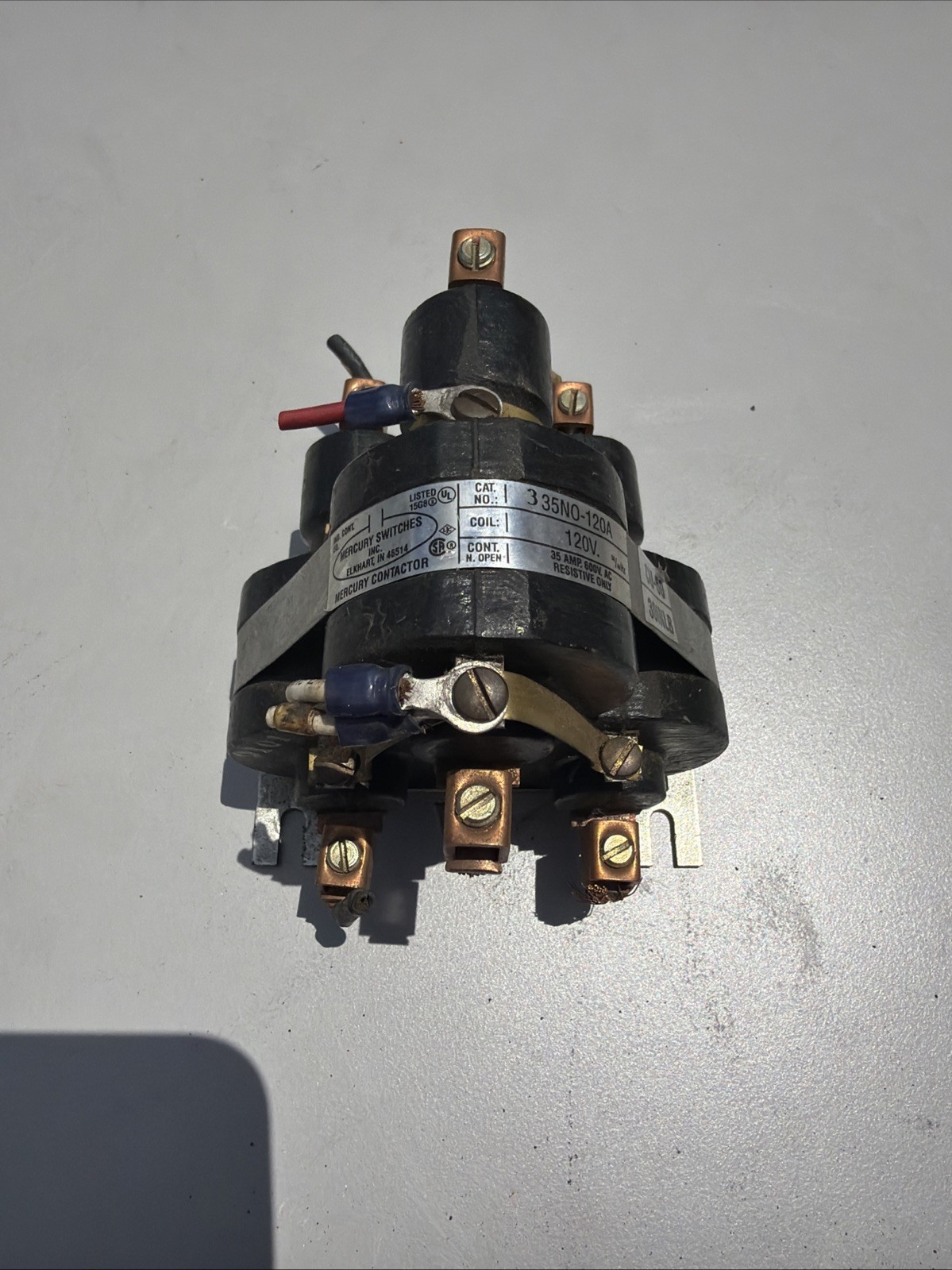🔥MDI 335NO-120A-18 35A Contactor 600VAC 120V Coil, Used, Free Shipping🇺🇸