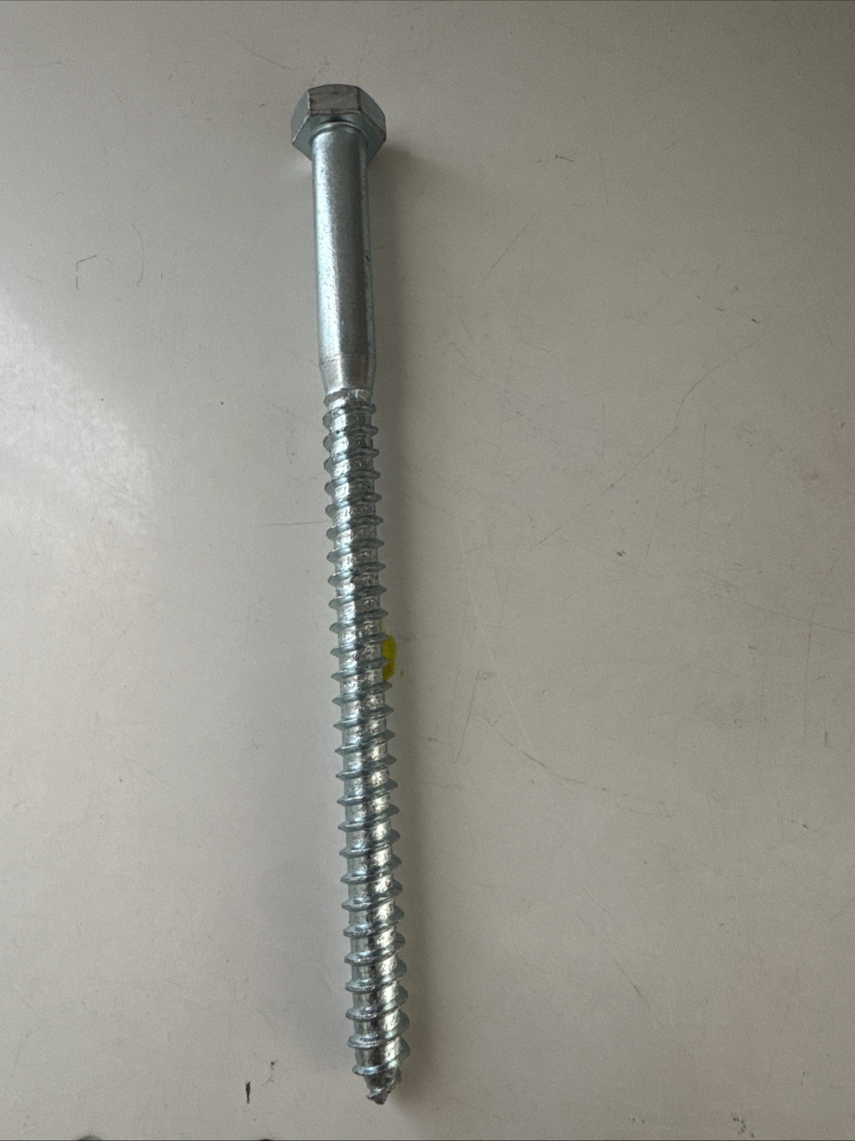 (50) Hex Head 3/8 x 6″ Lag Bolts Zinc Plate Wood Screws