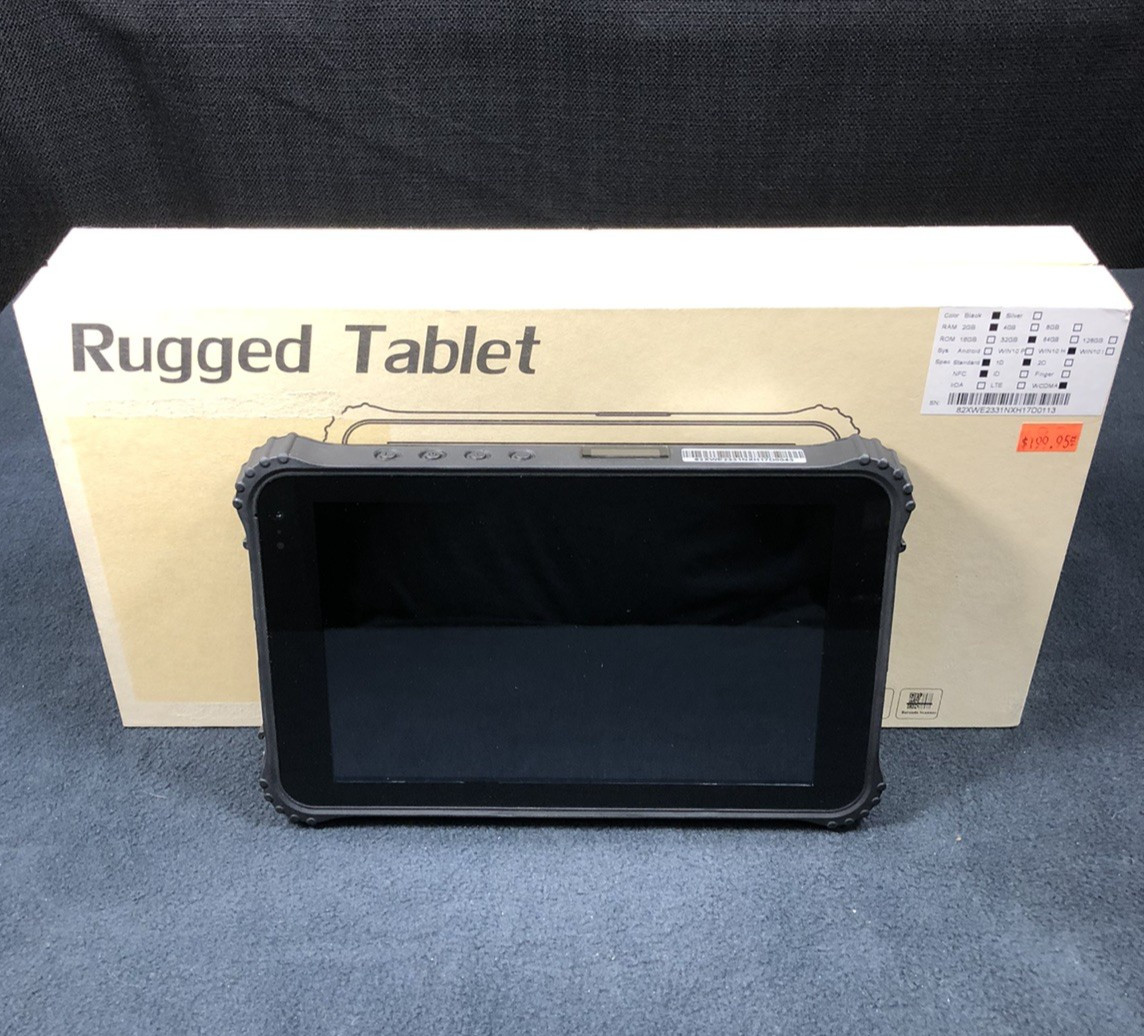 RUGGED TABLET Toughpad 2gb Windows 10 Wi-Fi Black Similar to ToughPad