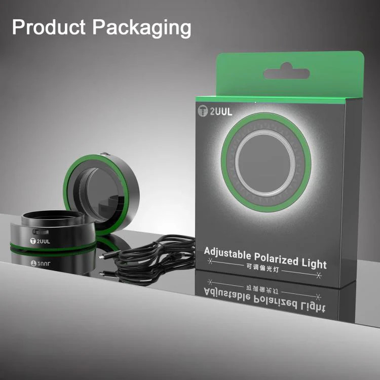 2UUL MS97 Dust-Proof / Oil Proof / Anti-Smoke Microscope Adjustable Polarized L
