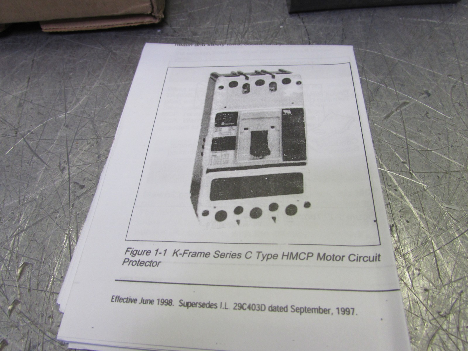 New! Eaton HMCP400X5 , Circuit Breaker, 3P/400A/600Vac/250Vdc, NIB! MAKE OFFER!