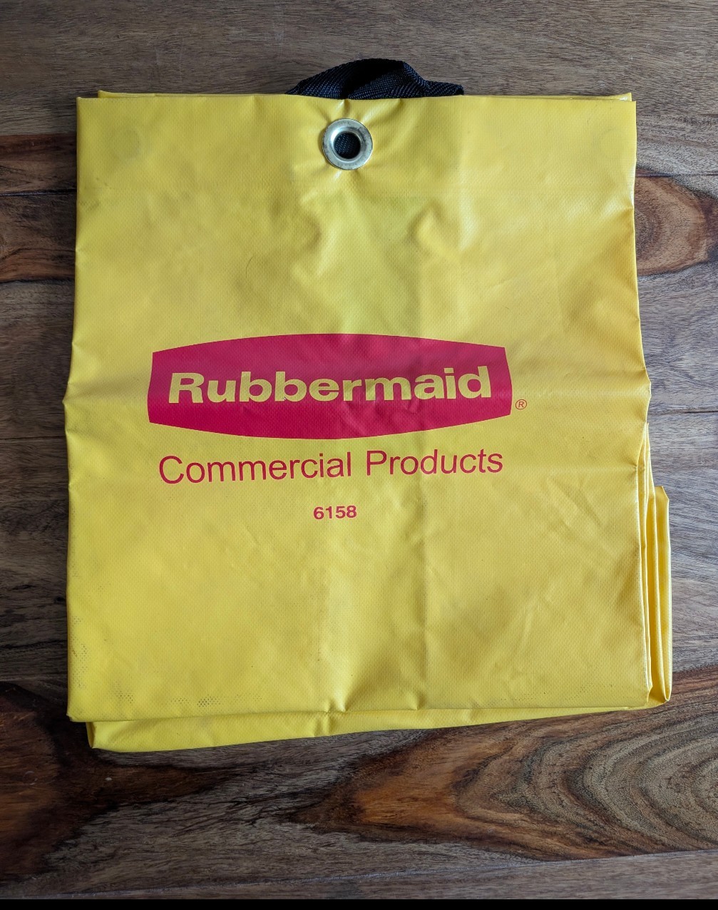 Rubbermaid Vinyl Cart Bag RCP6158YEL