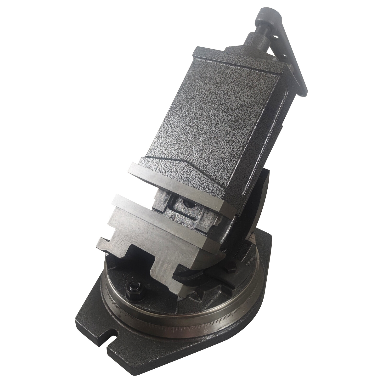 6 Inch Tilting and Swiveling Milling Bench Vice 0-90 Degrees Flat Vice