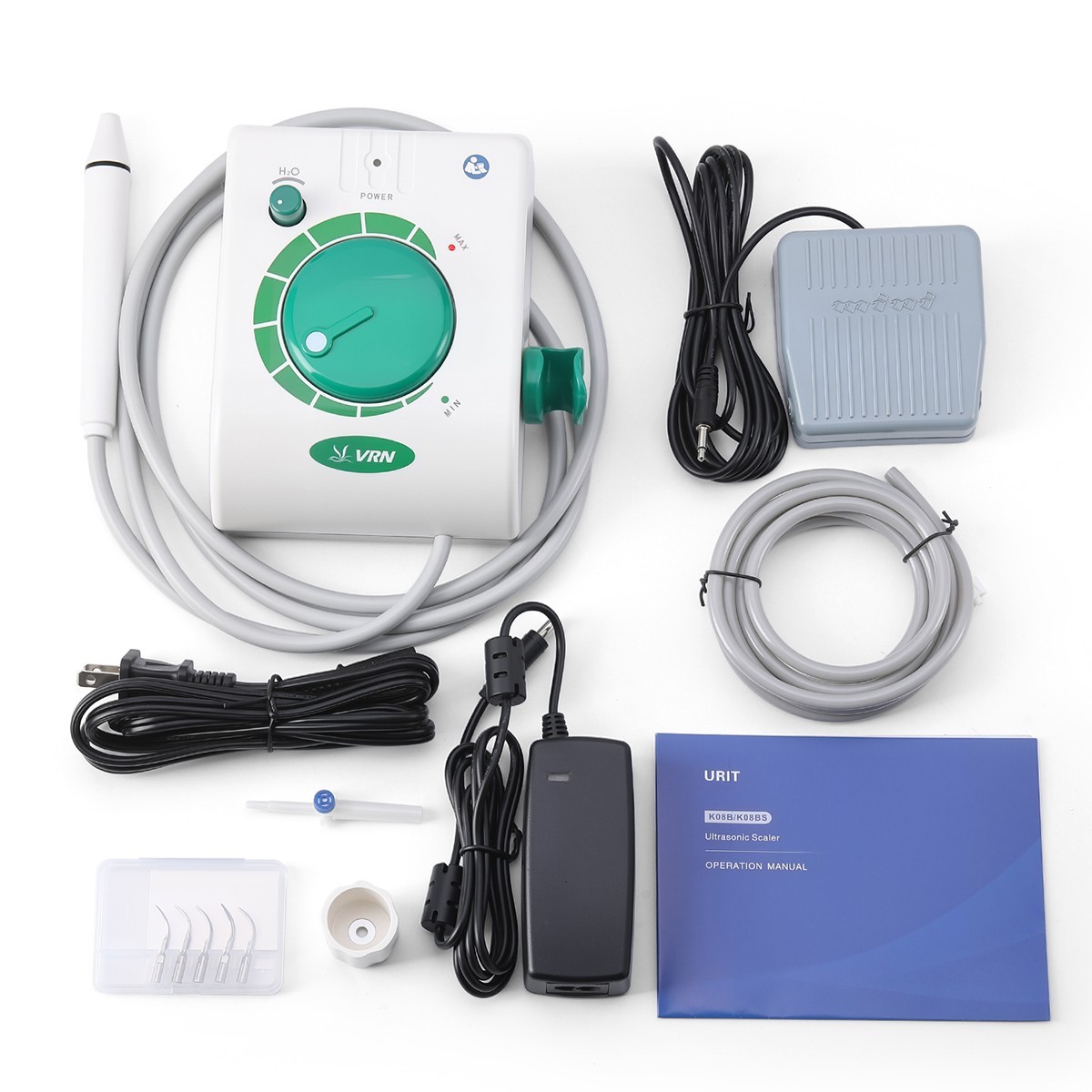 UPS VRN Dental Portable Ultrasonic Piezo Scaler A8 LED Detachable Handpiece