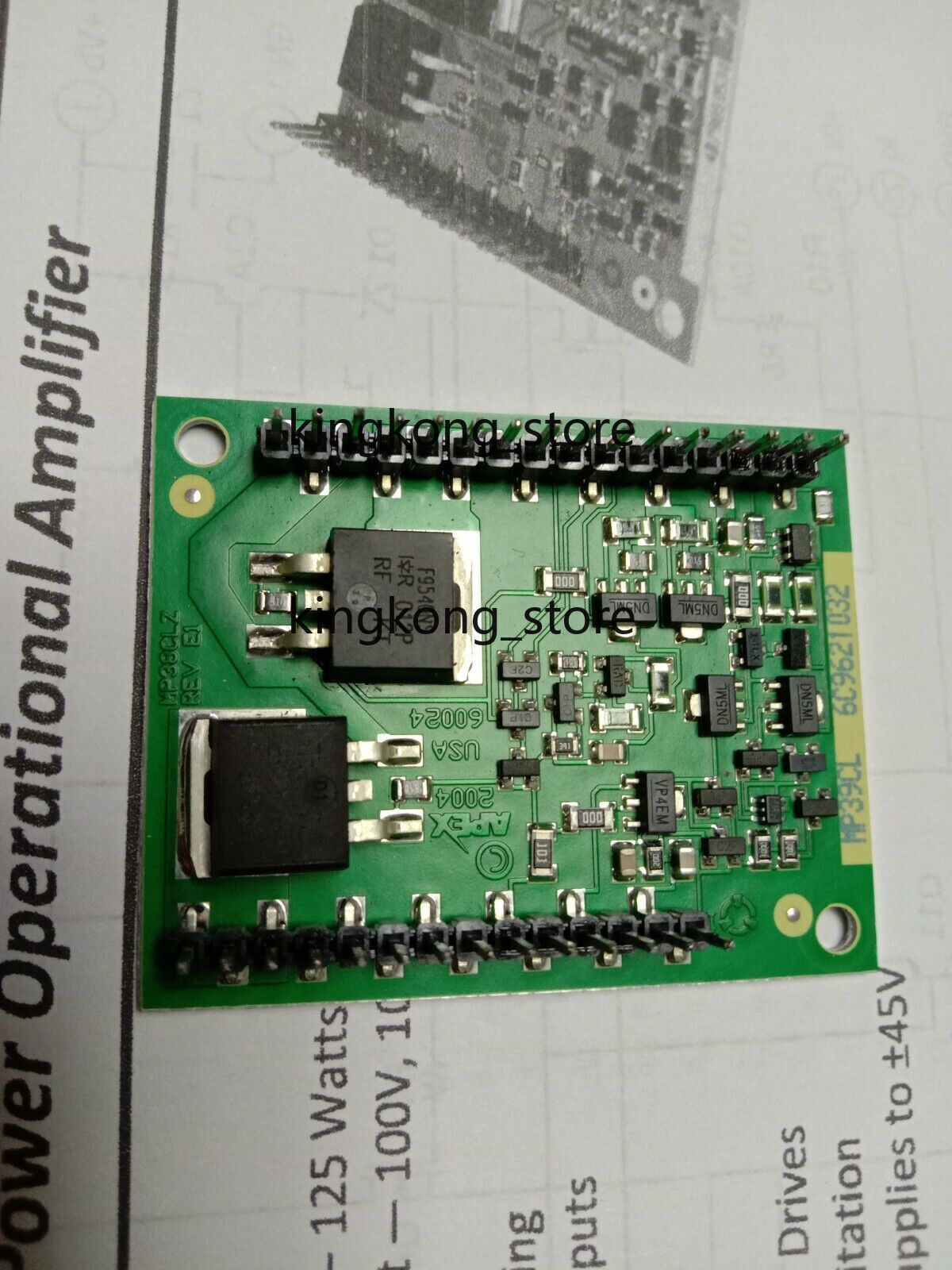 MP39CL Power Operational Amplifier APEX BOARD MP38CLZ