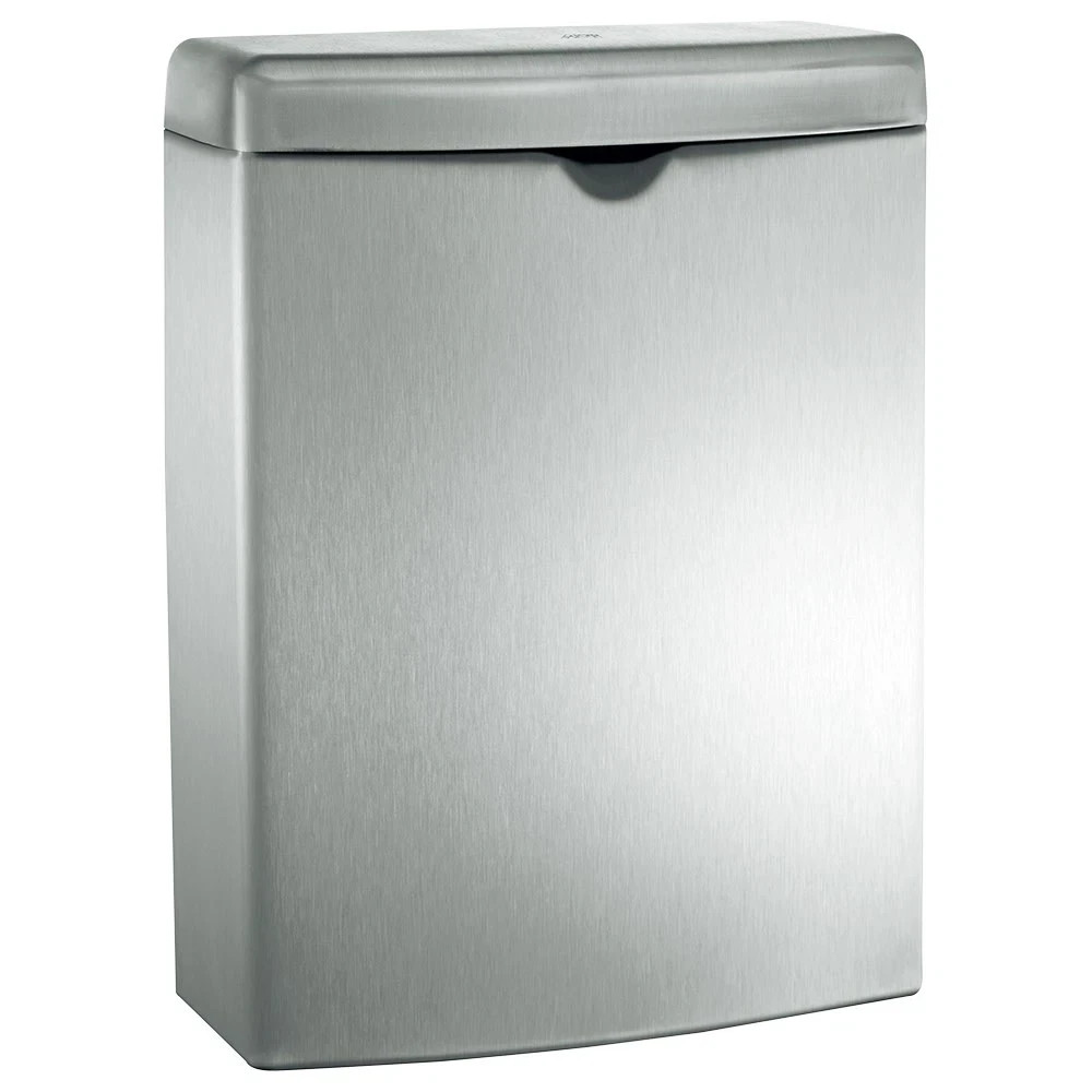 ASI 10-20852 Roval Surface Mounted Sanitary Waste Receptacle – Satin