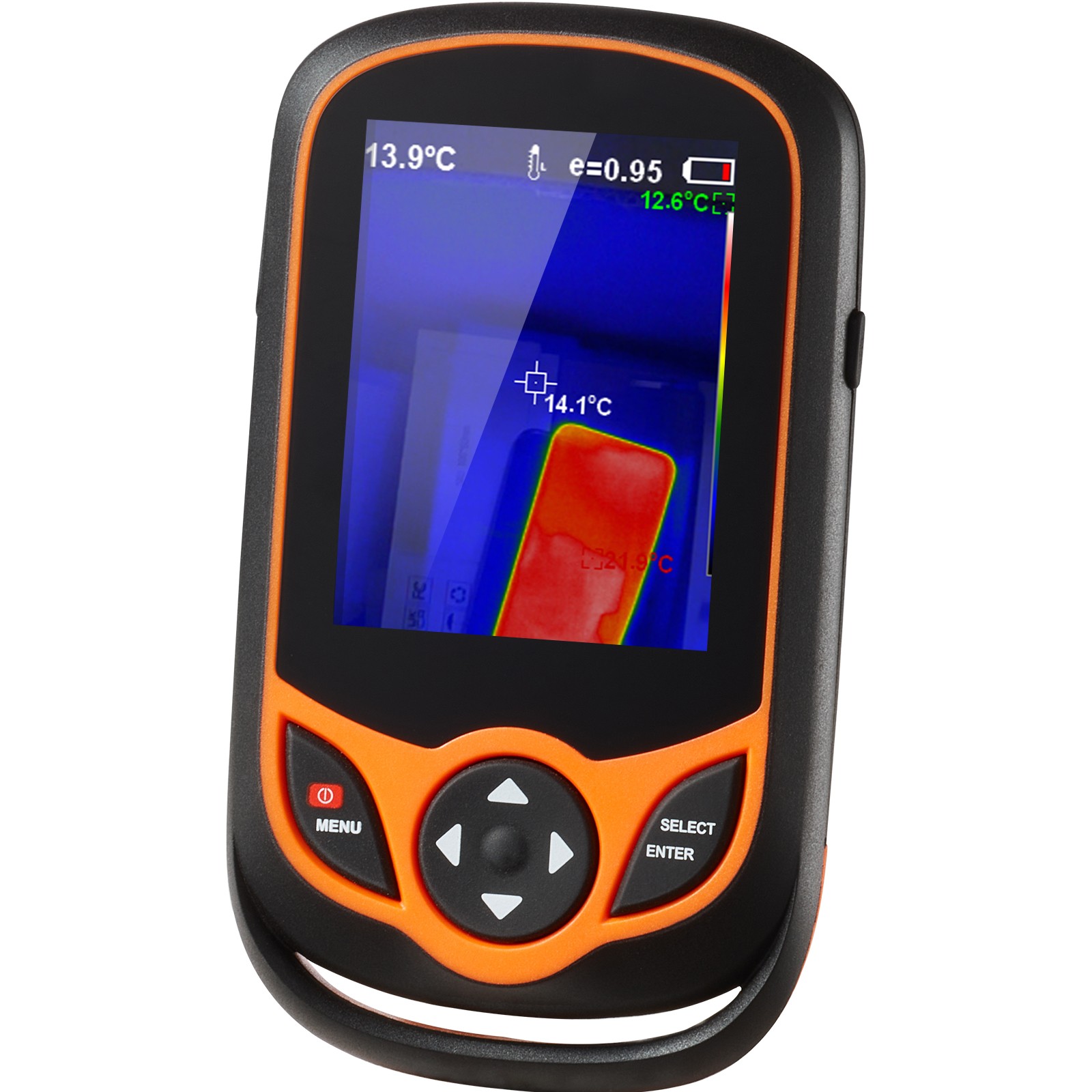 VEVOR Thermal Imaging Camera 256×192 IR Resolution Pocket Thermal Imager & WiFi