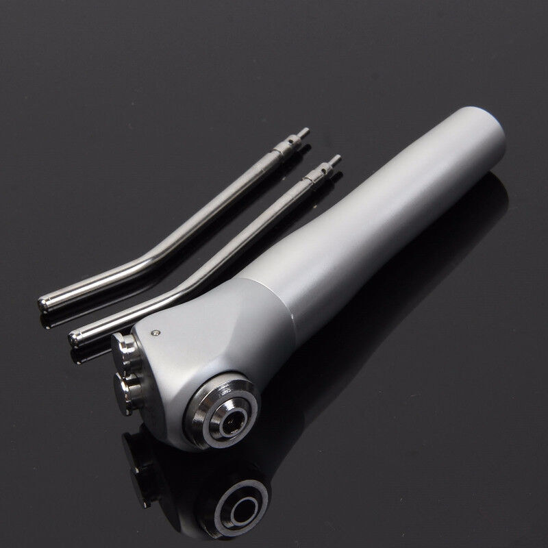 Dental 3 Way Air Water Spray Triple Syringe Handpiece w/ 2 Nozzles Tips Tubes US