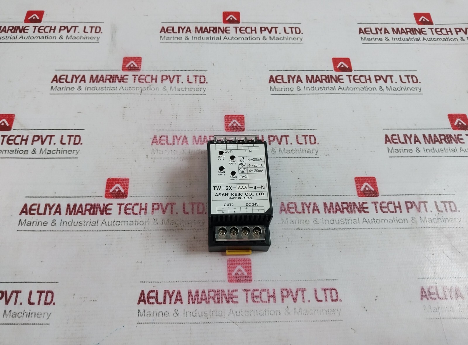 ASAHI KEIKI TW-2X-AAA-4-N Transmitter With One Input and Two Outputs DC 24V
