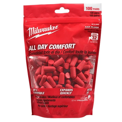 Milwaukee 48-73-3005 48-73-3005 100PR Earplugs