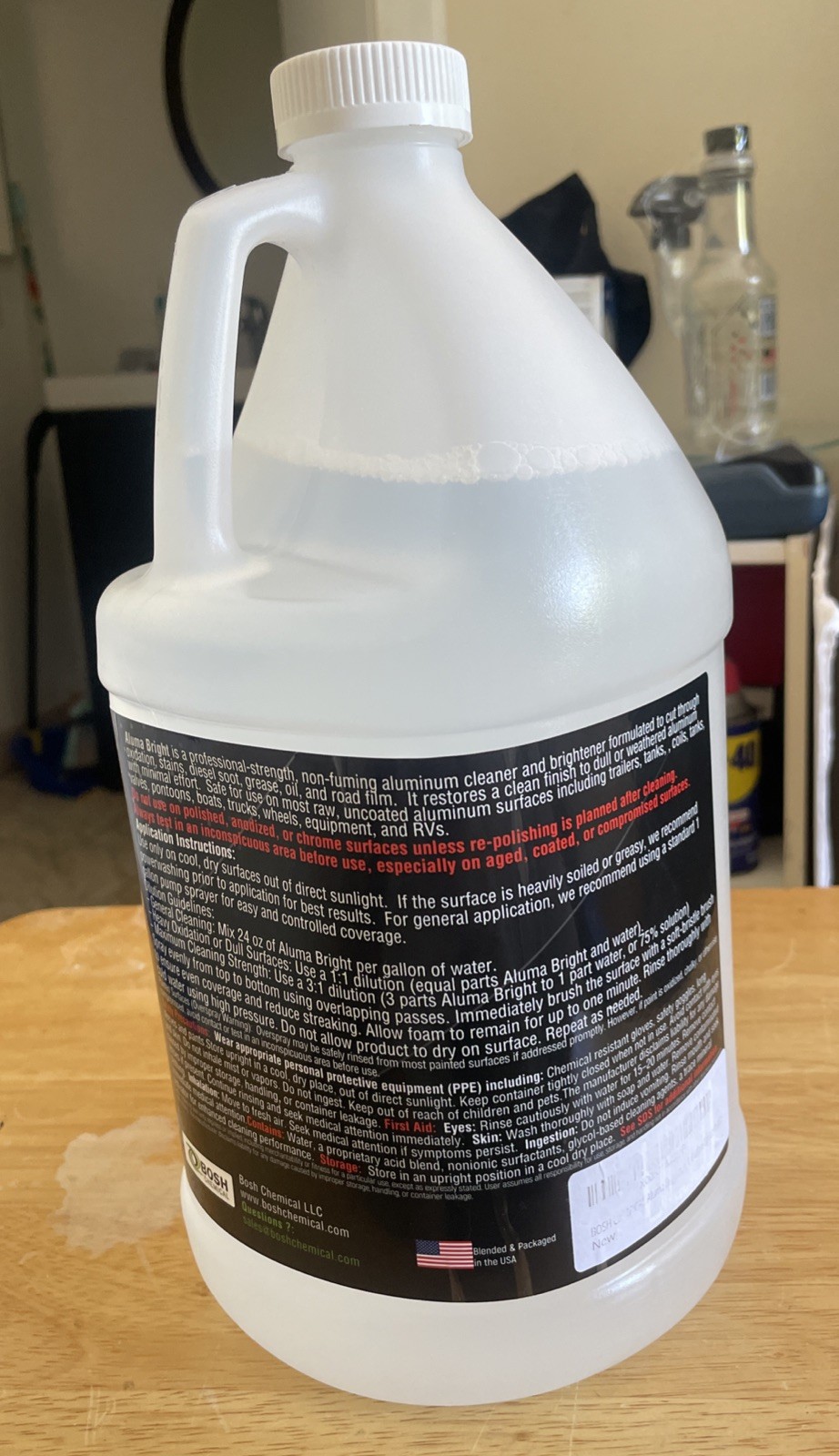 Alumabright Aluminum Cleaner Brightener 128 ounces (1 Gallon)