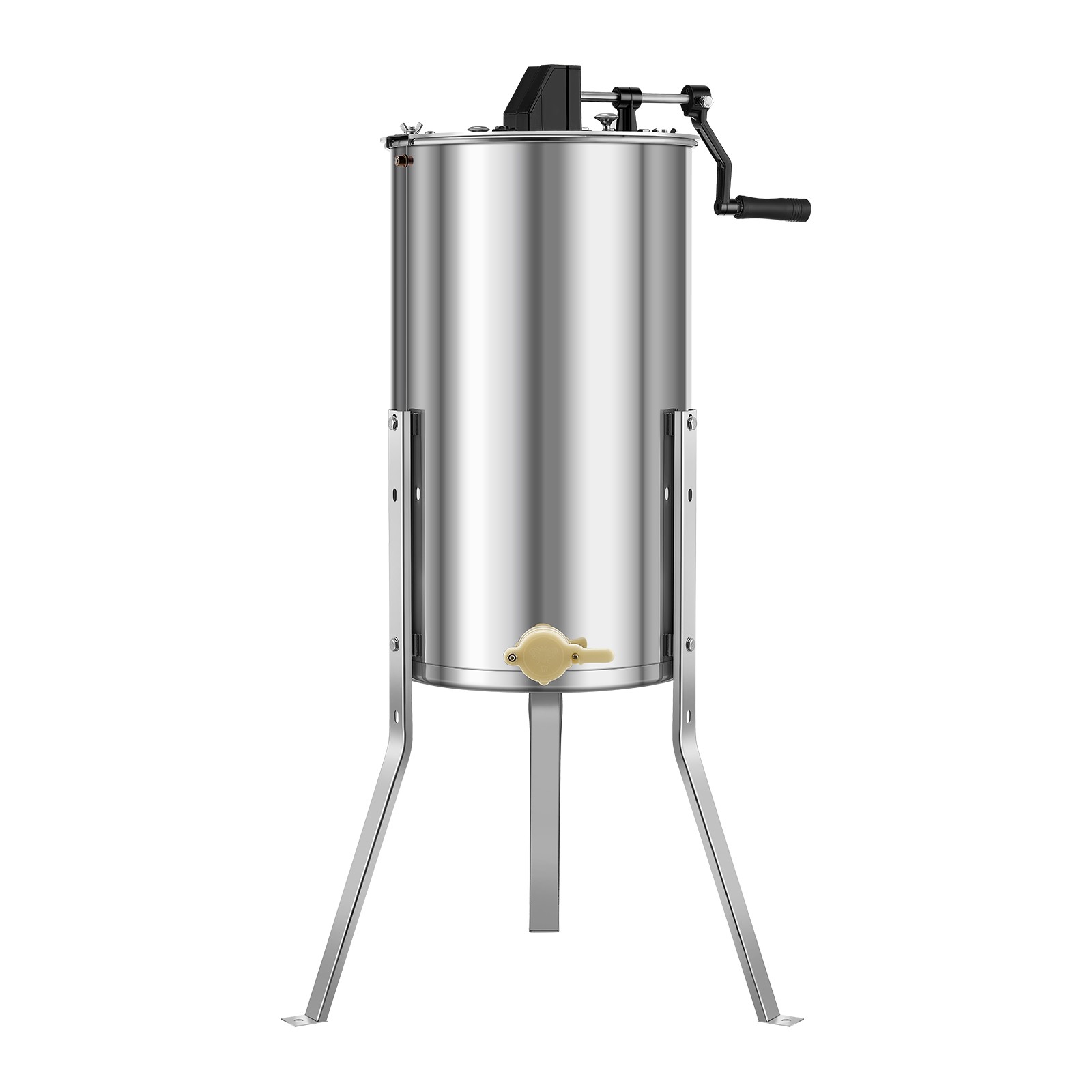Manual Honey Extractor 2 Frame Beekeeping Honeycomb Spinner Stainless Steel