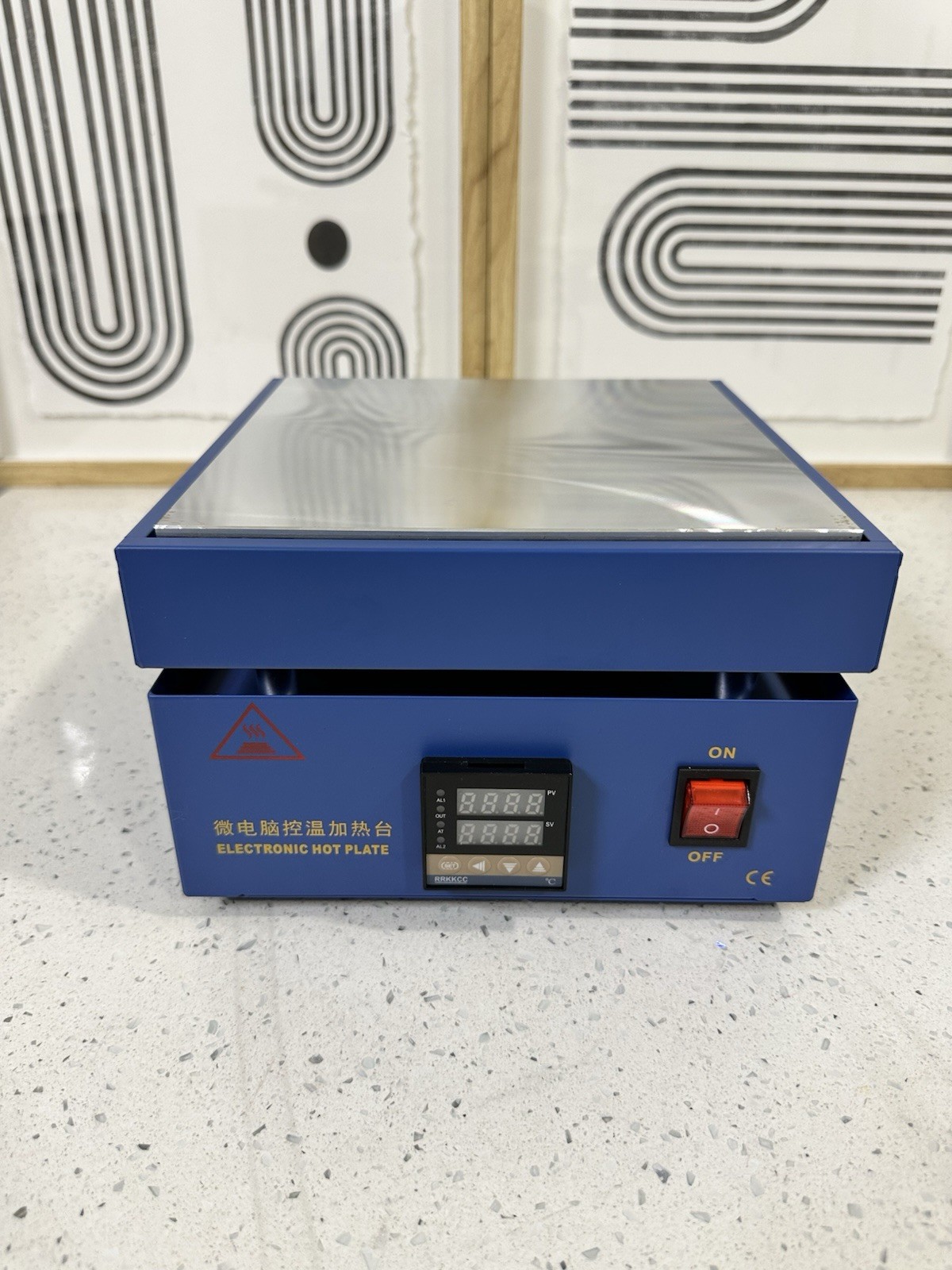 110V 850W Soldering Hot Plate LED Microcomputer Electric Preheat 200X200mm Plate