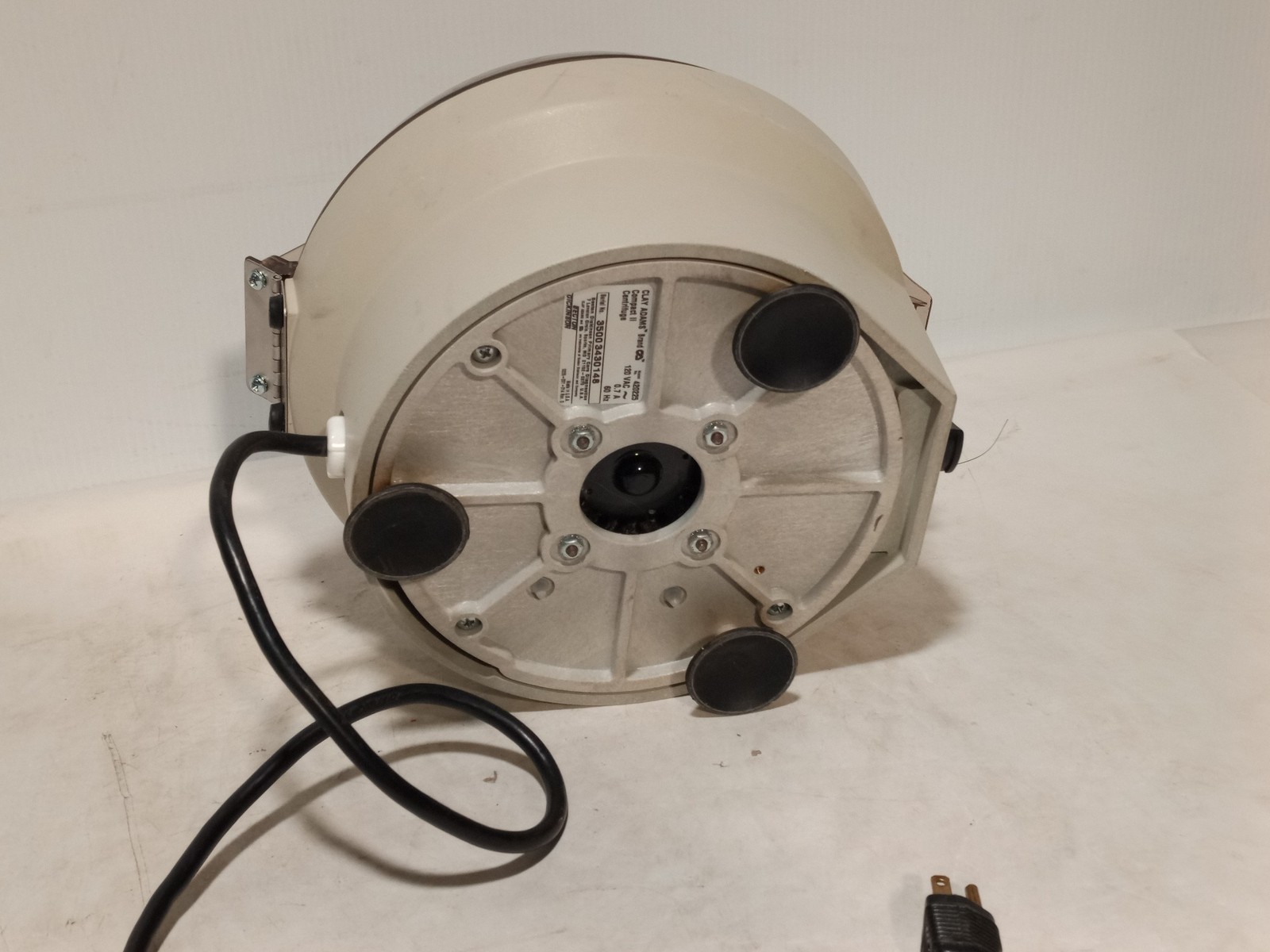 Becton Dickinson Clay Adams Compact II Centrifuge 420225 For Parts Repair