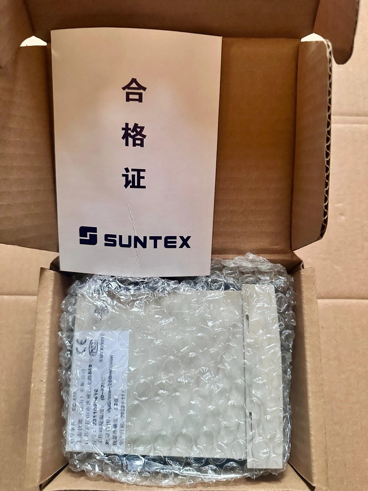 Suntex EC-410, microprocessor-based conductivity and resistivity monitor