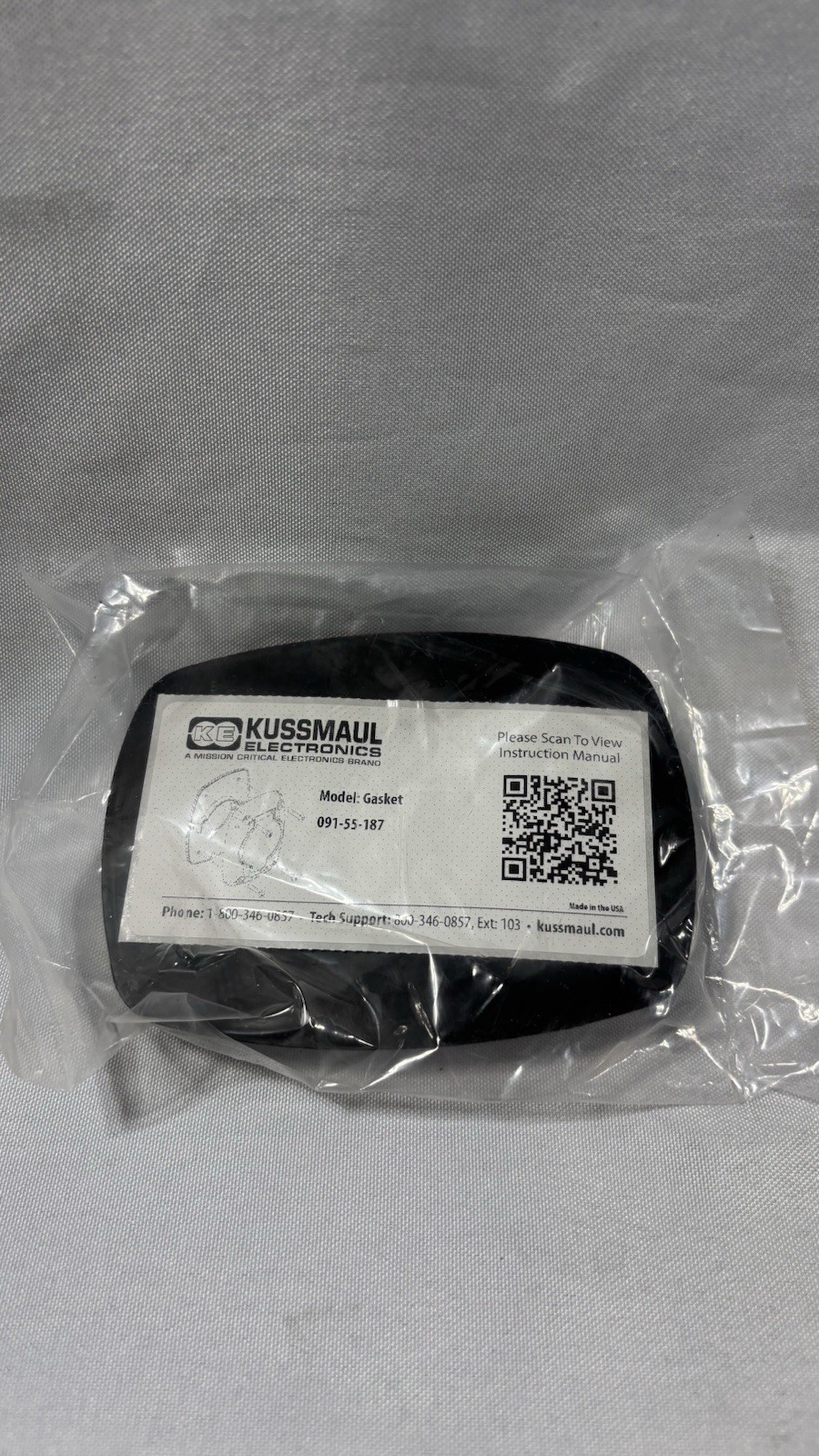 KUSSMAUL Weatherproof Blue Auto Eject COVER & Gasket 091-55-187