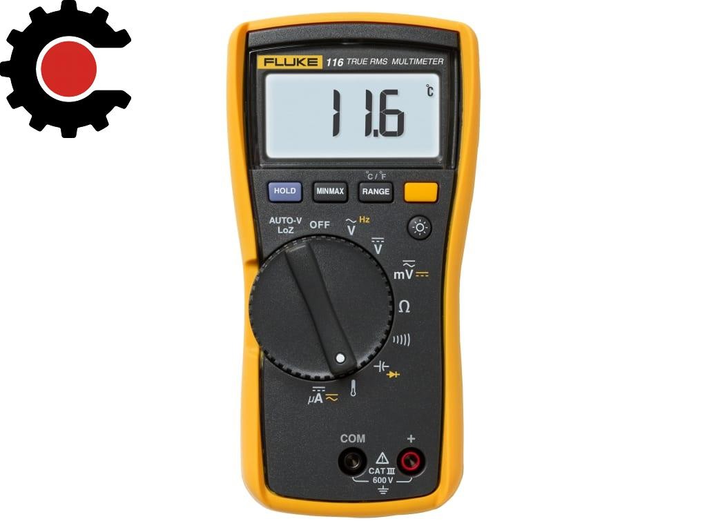 Fluke 116 HVAC Multimeter Temperature Microamps