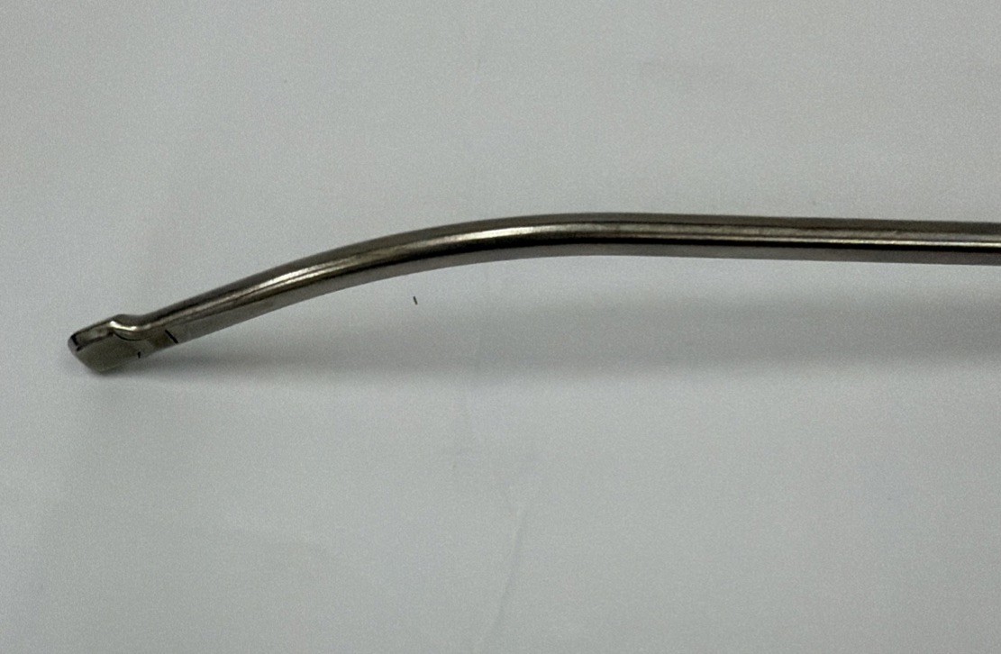 STRYKER CONQUEST 300-034-102 Arthroscopic Curved Left Big Bite Punch 3.4mm 6″