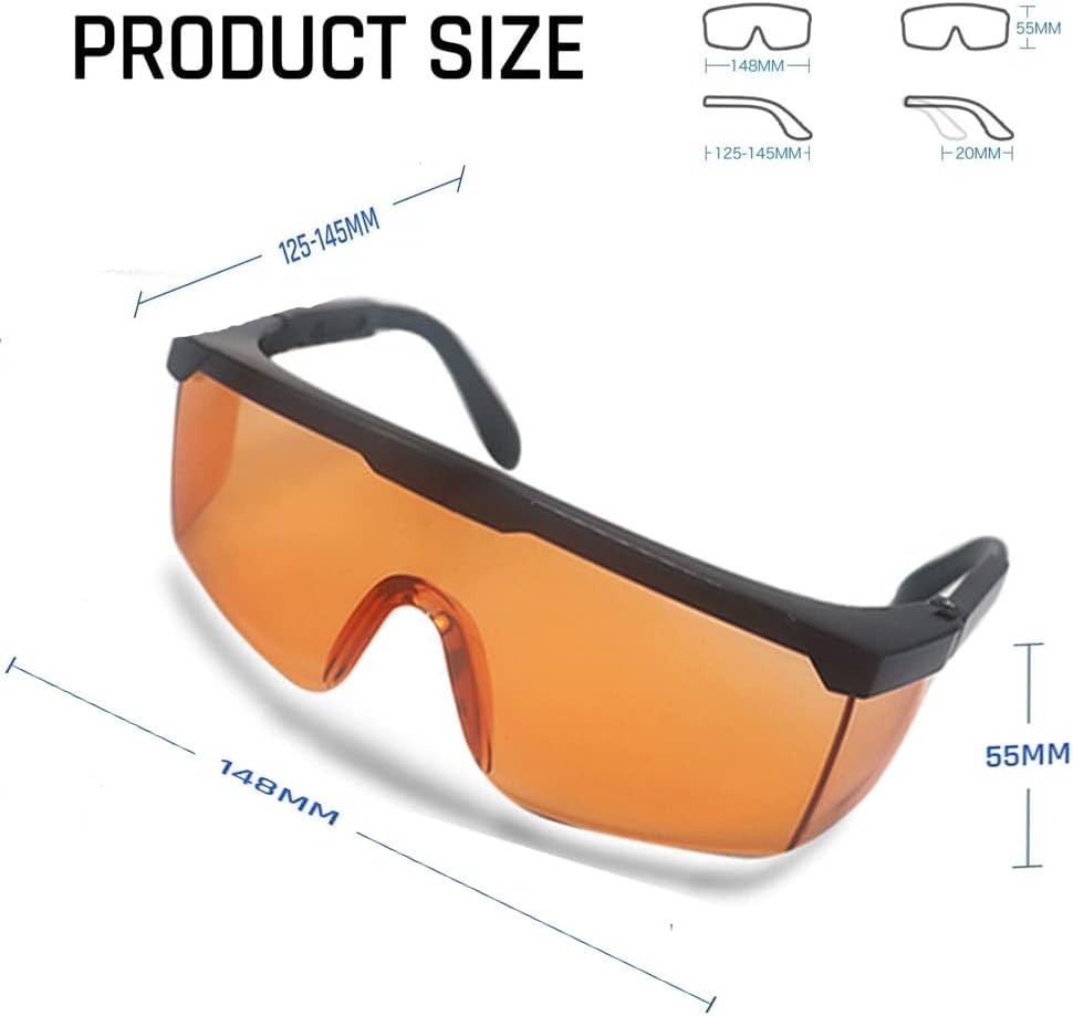 Casual ANSI Z87 Safety Glasses – Shatterproof & Blue Light Blocking Protection