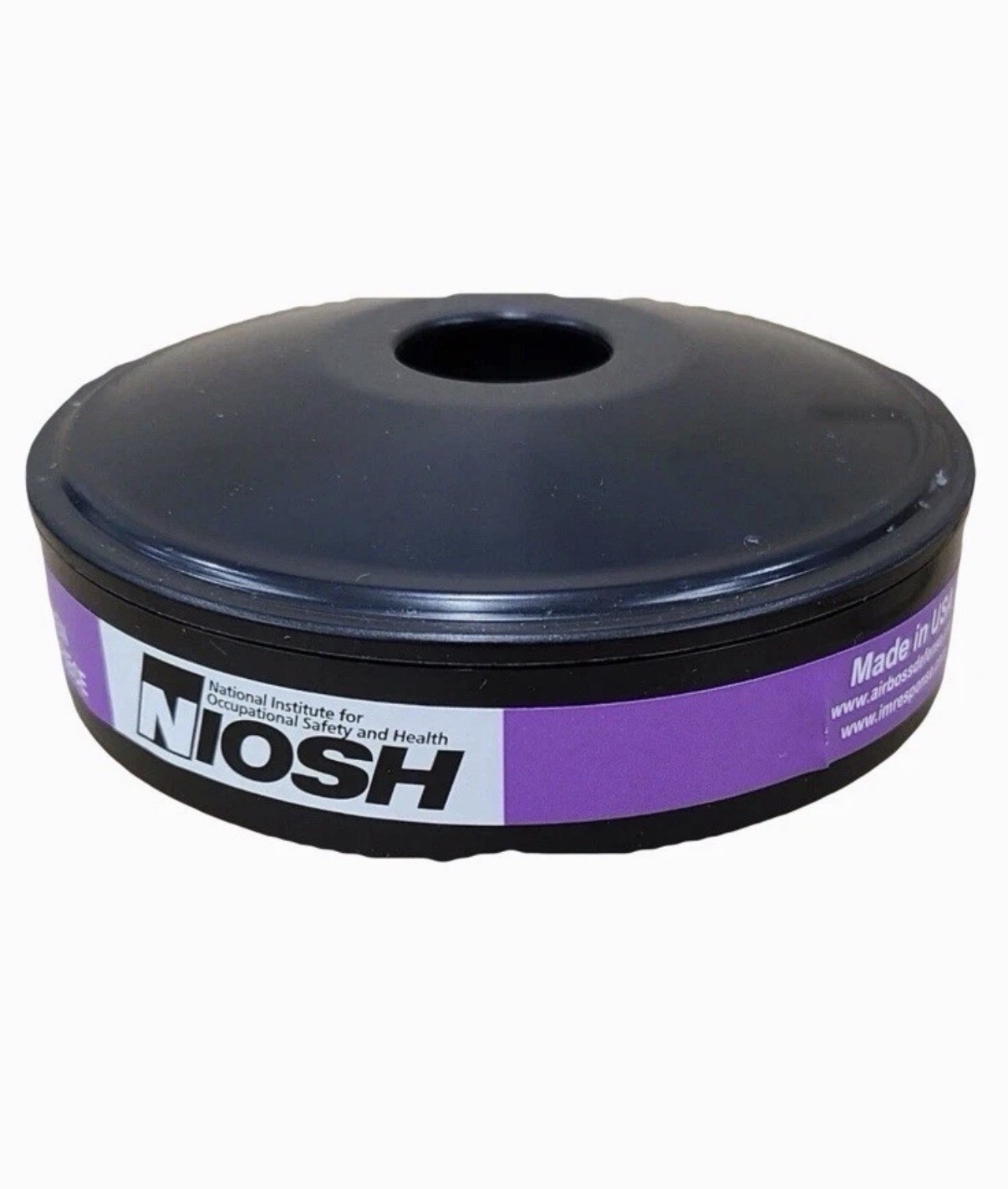 (LOT OF 5) ADG NIOSH P100 Gas Mask Filter NATO (40MM) CBRN Canister US Military