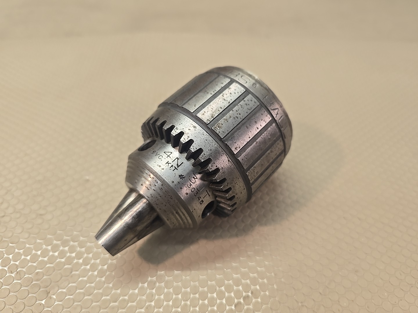 JACOBS 14N BALL BEARING SUPER DRILL CHUCK 0-1/2″, 0-13mm CAP JACOBS TAPER #3 JT3