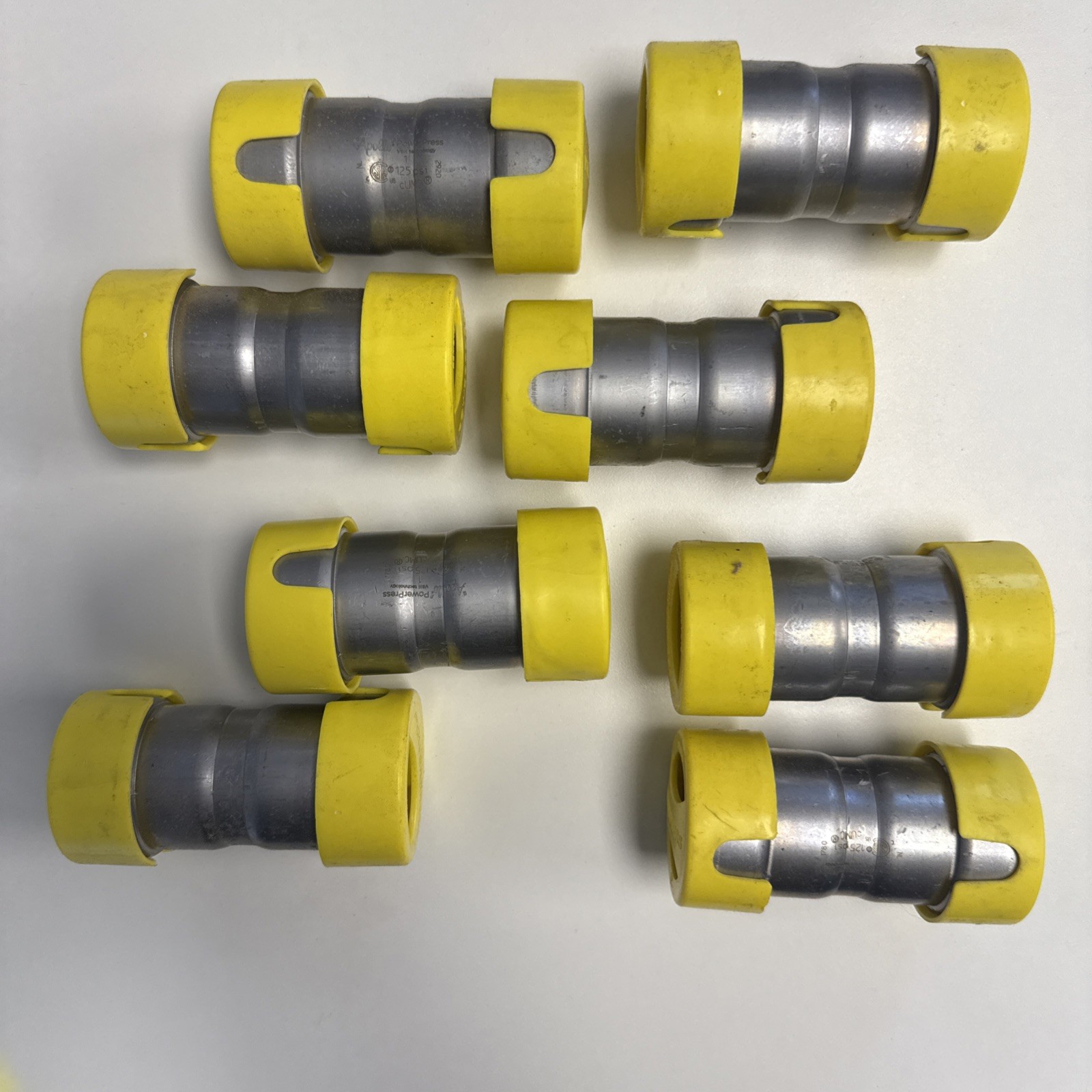 Apollo Powerpress Press Gas Coupling with Stop PWR7481311 – 1 inch – Pack of 8