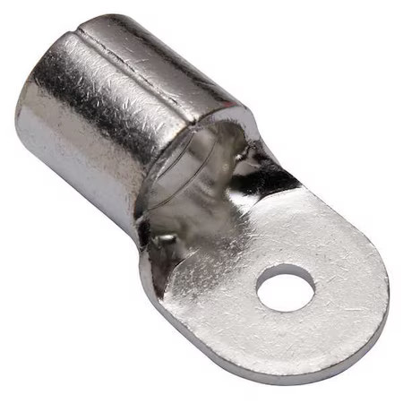 Burndy Yad33m10e38 Uninsulated Compression Terminal, 400 Kcmil Max, 3/8 In