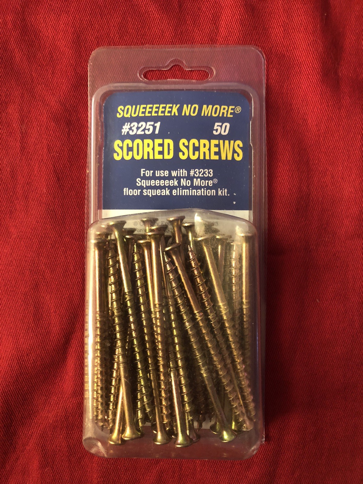 O’Berry 3251 Squeak Replacement Screw (50 Count)