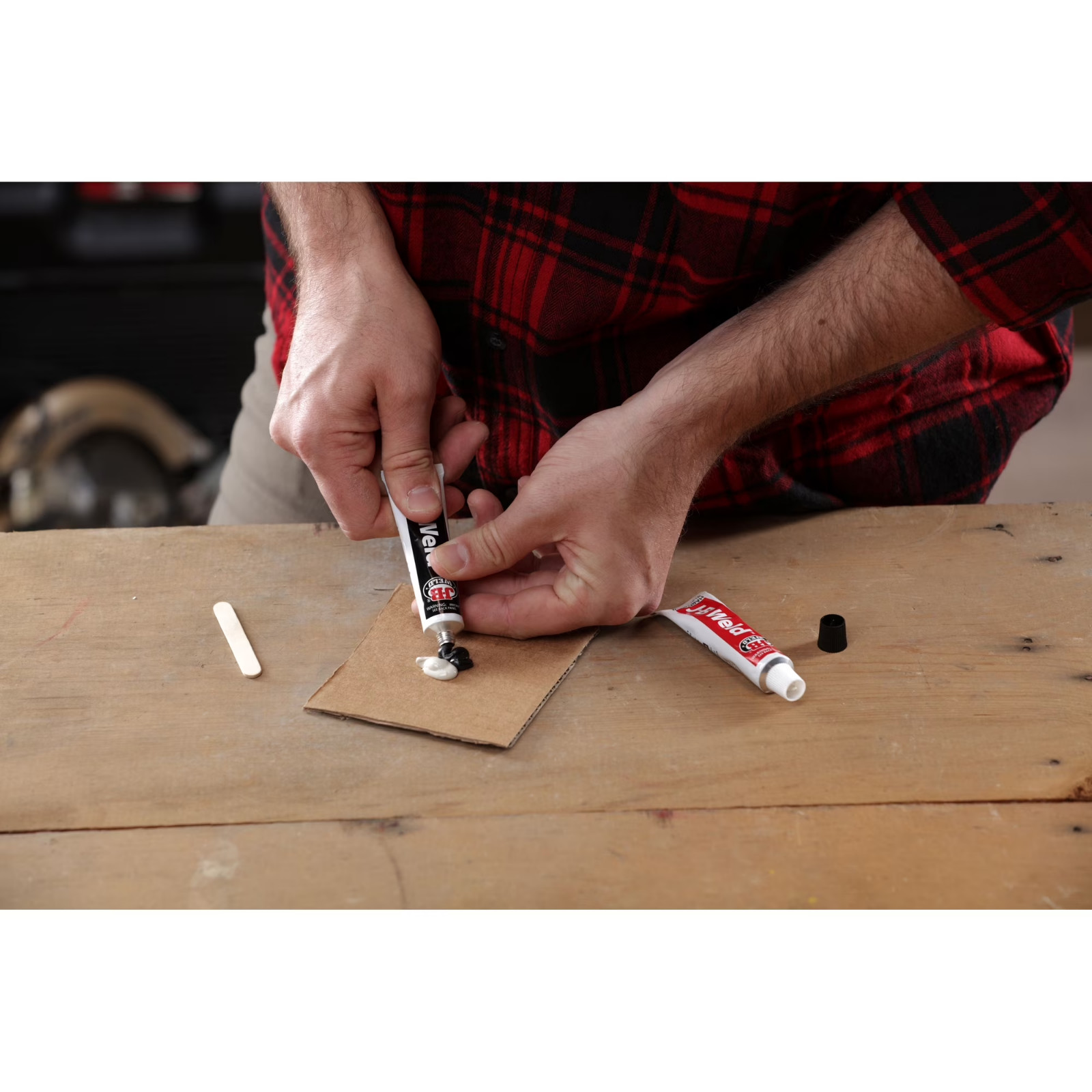 Strongest Metal Steel Aluminum Bond Adhesive Cold Weld Reinforced Epoxy Glue 2oz