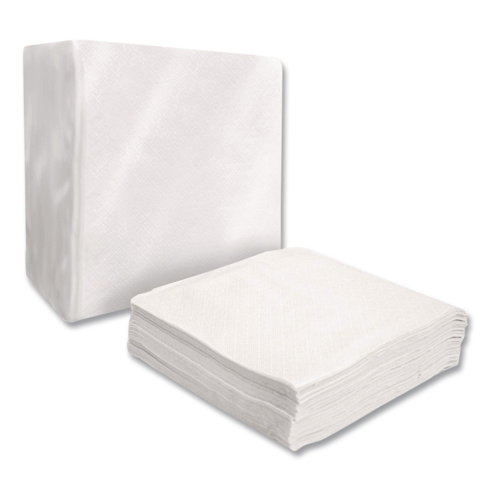 Boardwalk 1616NAPW 1-Ply 16″ x 16″ Dinner Napkin – White (250/PK, 12 PK/CT) New