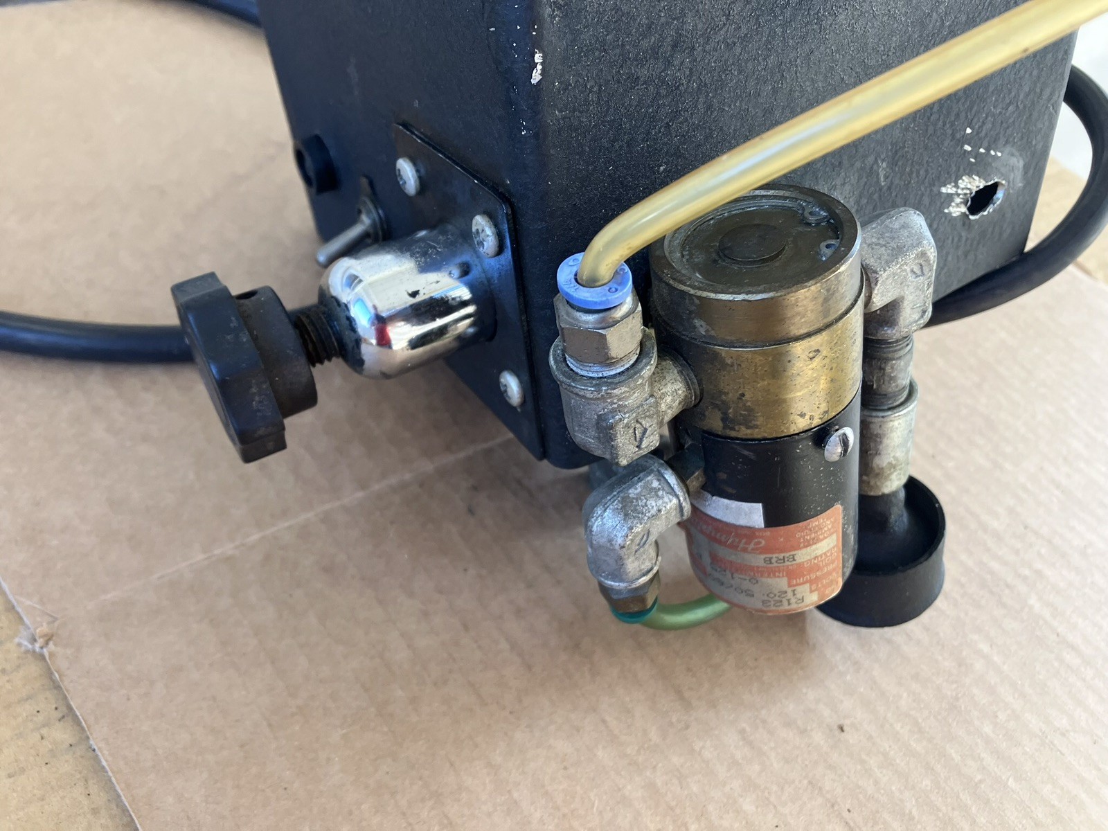 Control Unit From A Kingsley Pneumatic Hot Stamp Foil Machine