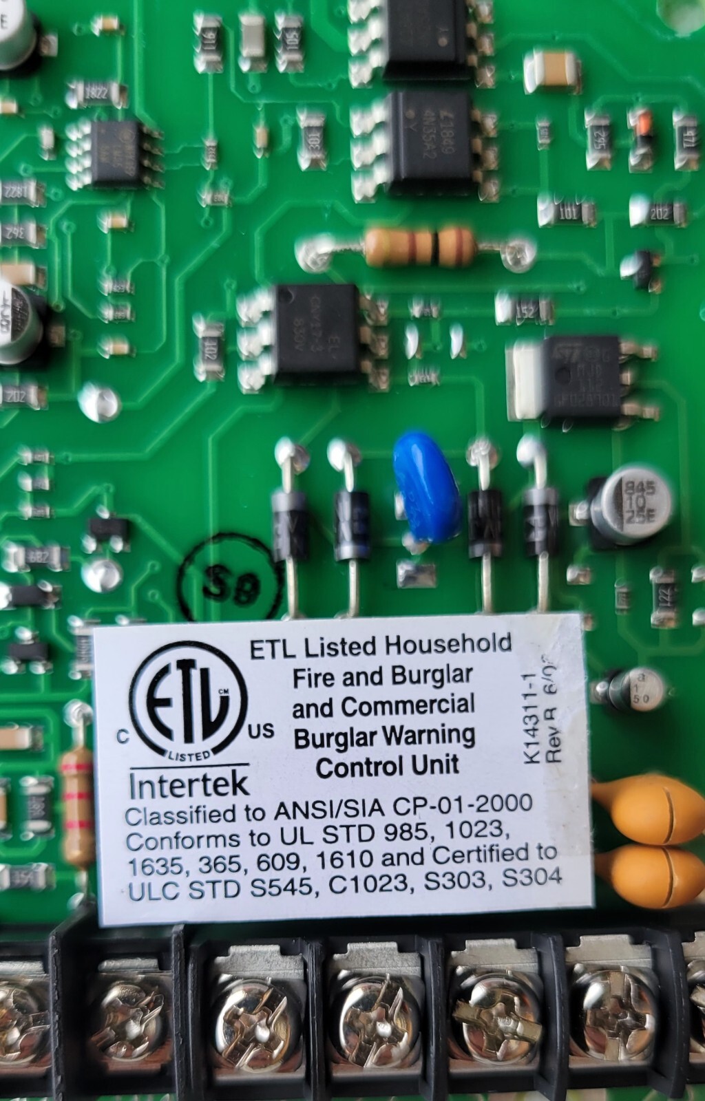 Honeywell, WA3000 Vista 20P – Rev-9.12, Mainboard Only, SAVS20P5, New Open Box.