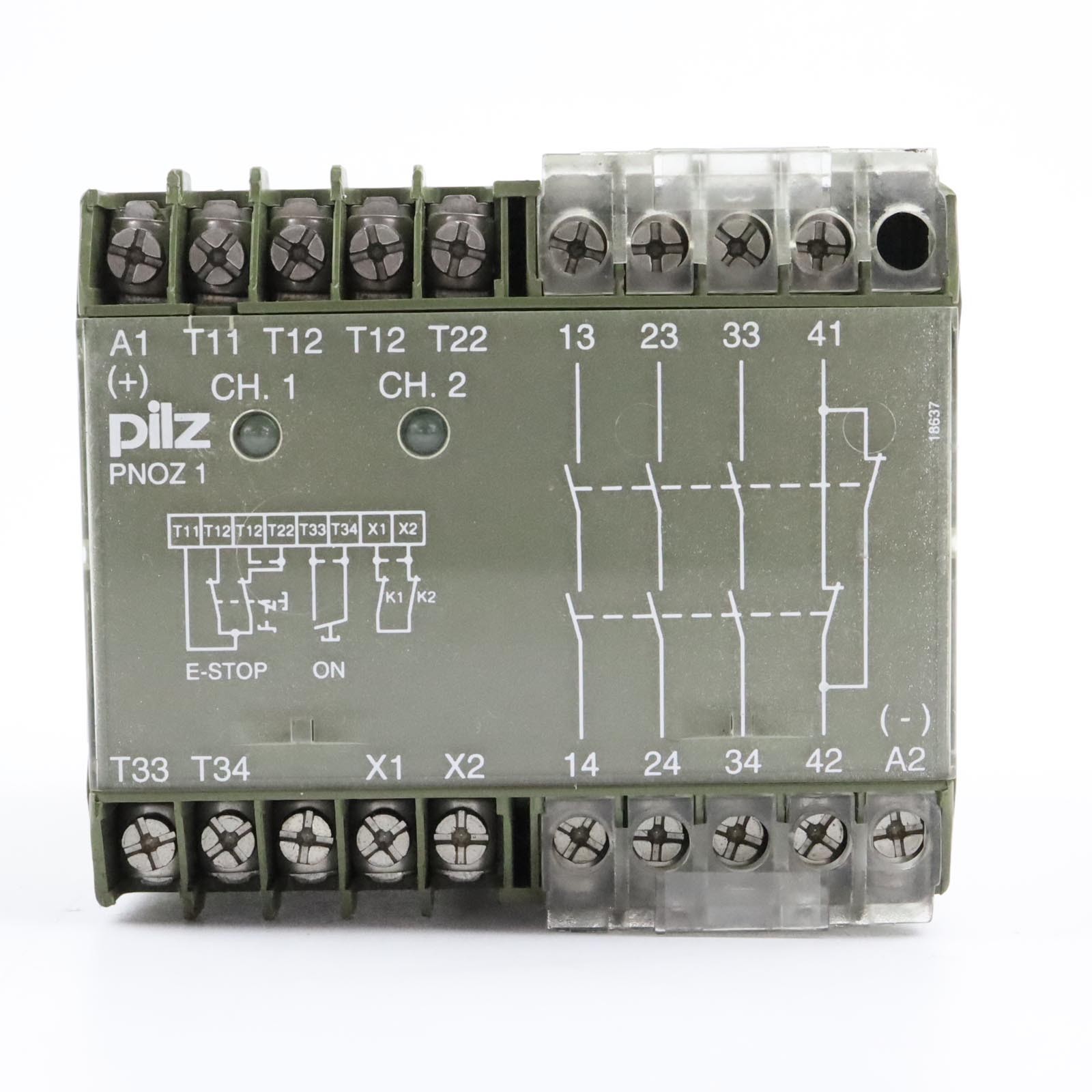 Pilz safety relay PNOZ1 3S / 1Ö 475695 GEB