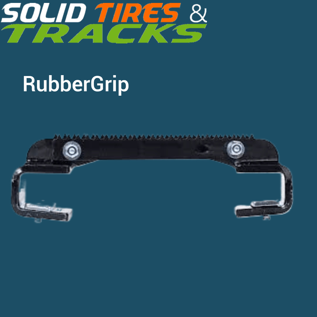 Offset RubberGrip 400mm/450mm 38mm 16/18″ 1.5 for Skid Steer, CTLs Rubber Tracks