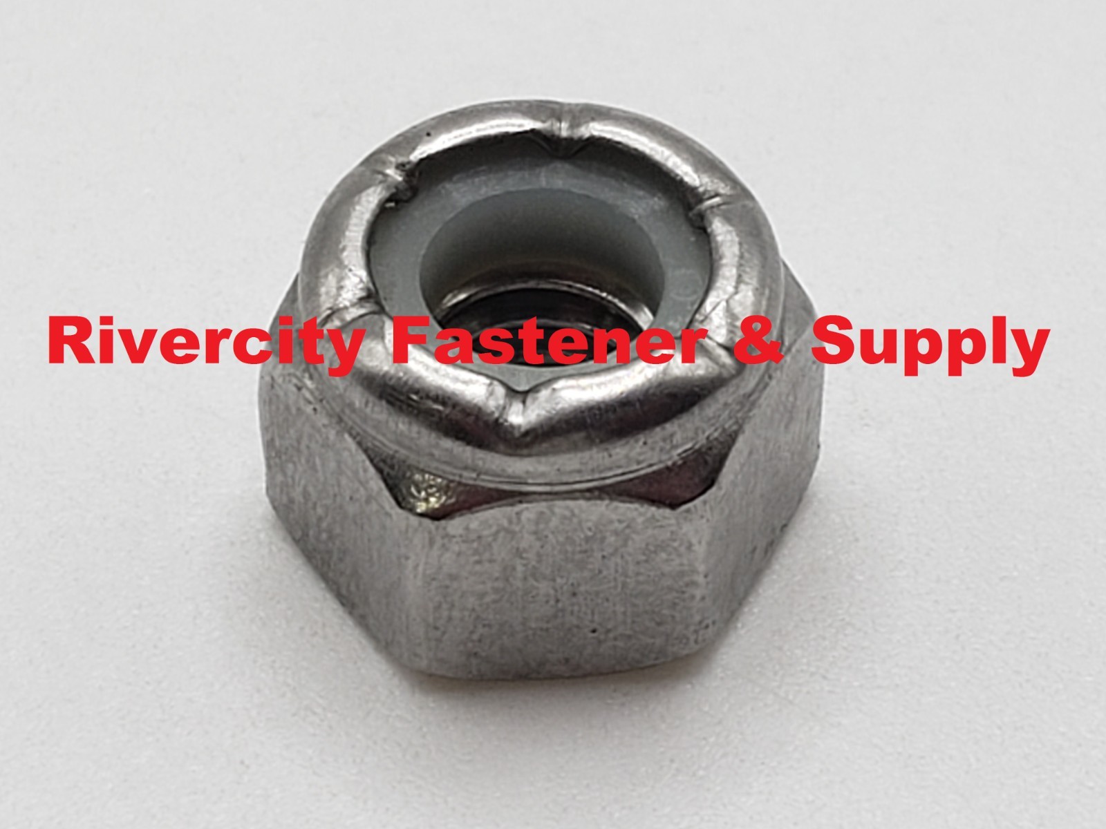 1/4-20 Nylon Insert Stop Nuts 316 Stainless Steel 1/4×20 Nuts 1/4 x 20 Lock Nut