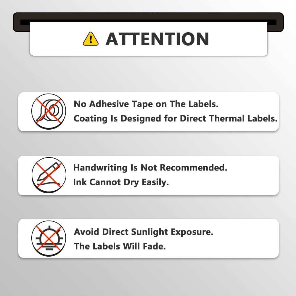 2 Rolls Direct Thermal Shipping Labels 4×6″ 220/Roll 1744907 DYMO 4XL Compatible