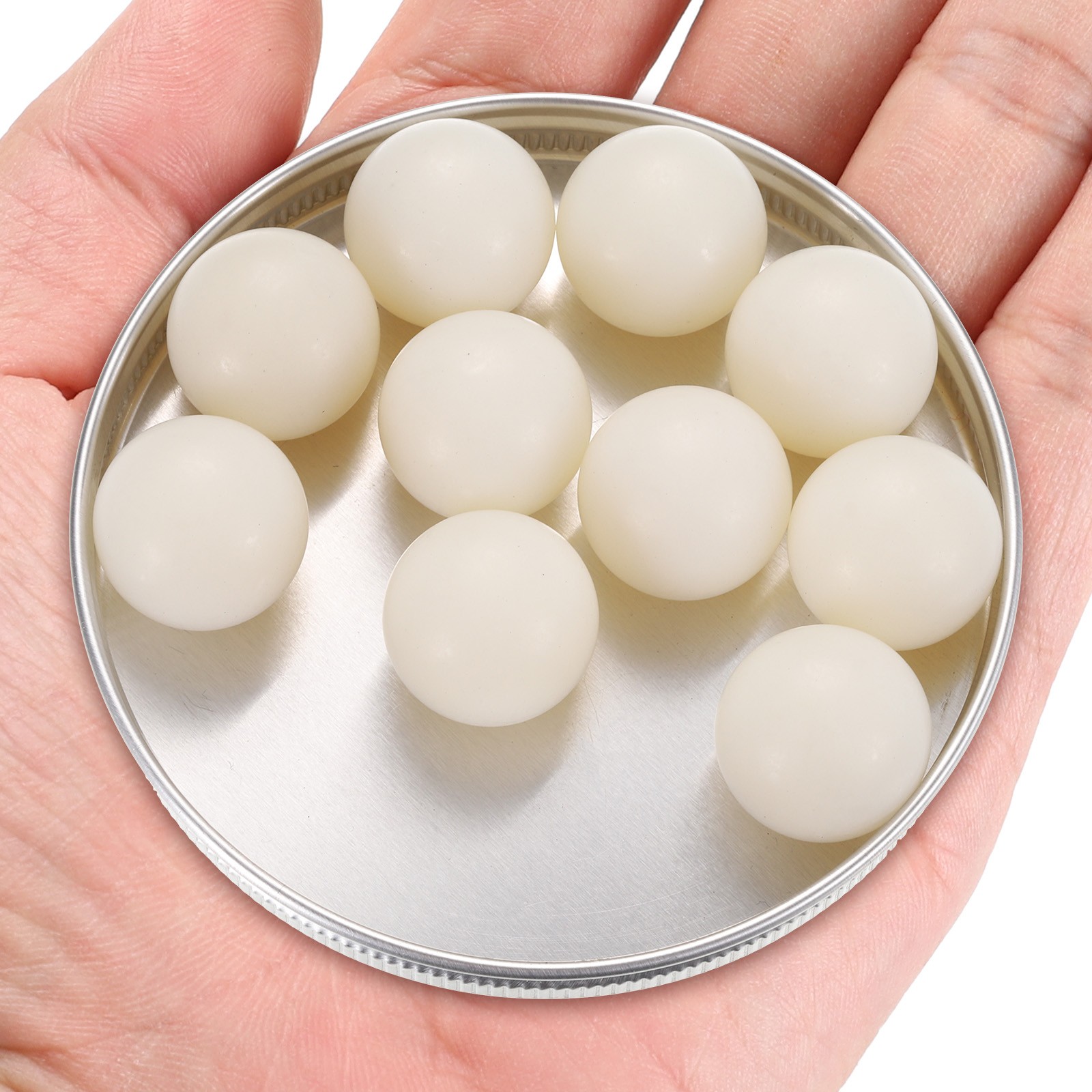 20pack Nylon Bearing Balls 3/4 Inch 19.05mm Solid Plastic Balls