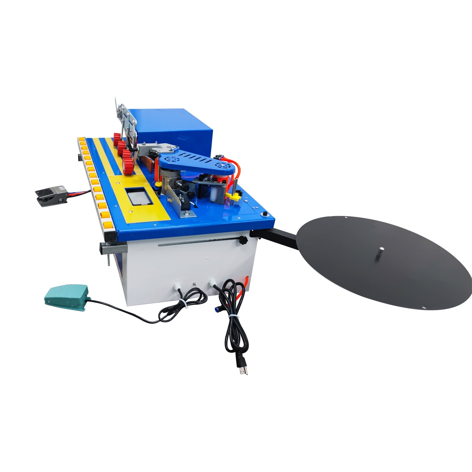 Integrated Edge Trimming Banding Machine for Straight And Curved Edges 0-6m/min
