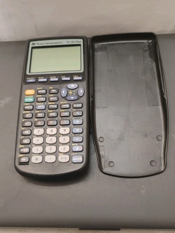 Texas Instruments Ti 83 Plus Graphing Calculator Tested Works great:)