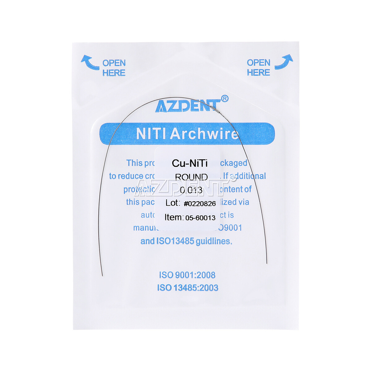 Dental Orthodontic Copper Cu-Niti Wires Arch Wires Rectangular Round Damon Stop