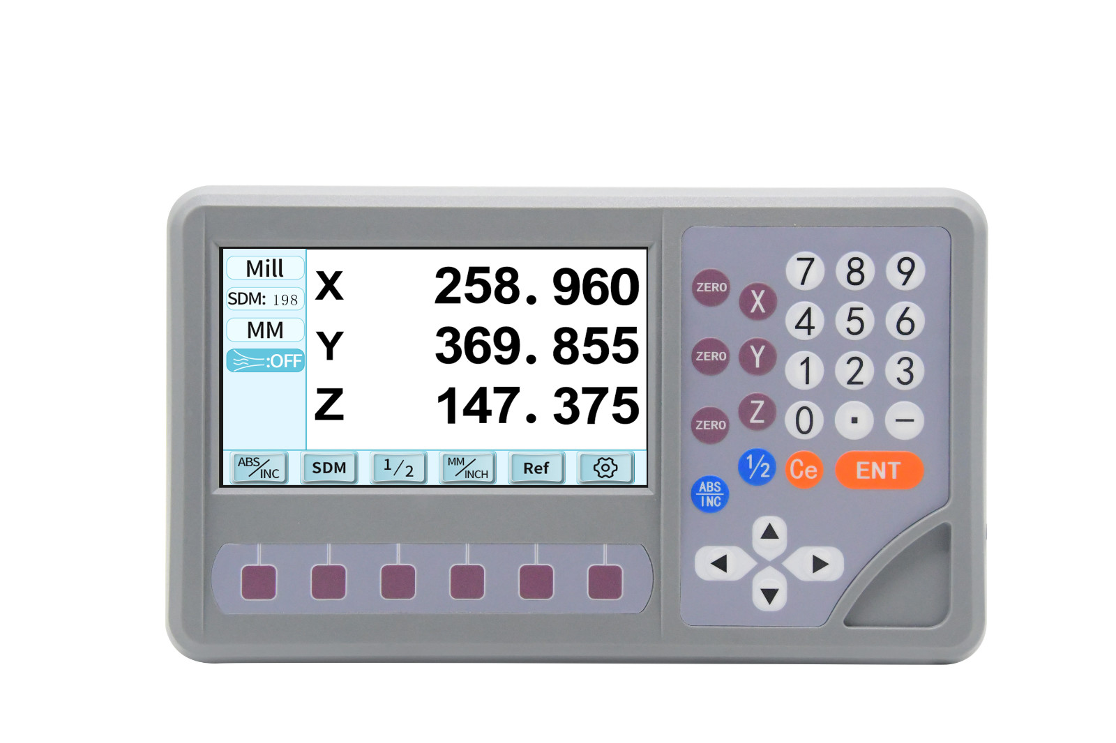 Linear Glass Scale 130mm-1020mm 3 Axis LCD Digital Readout DRO Lathe MIll