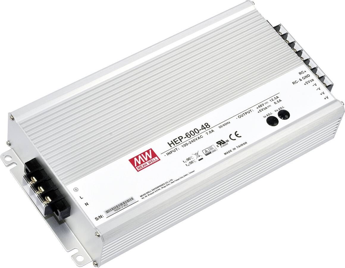 MEAN WELL HEP-600C-48 Battery Charger, 600W